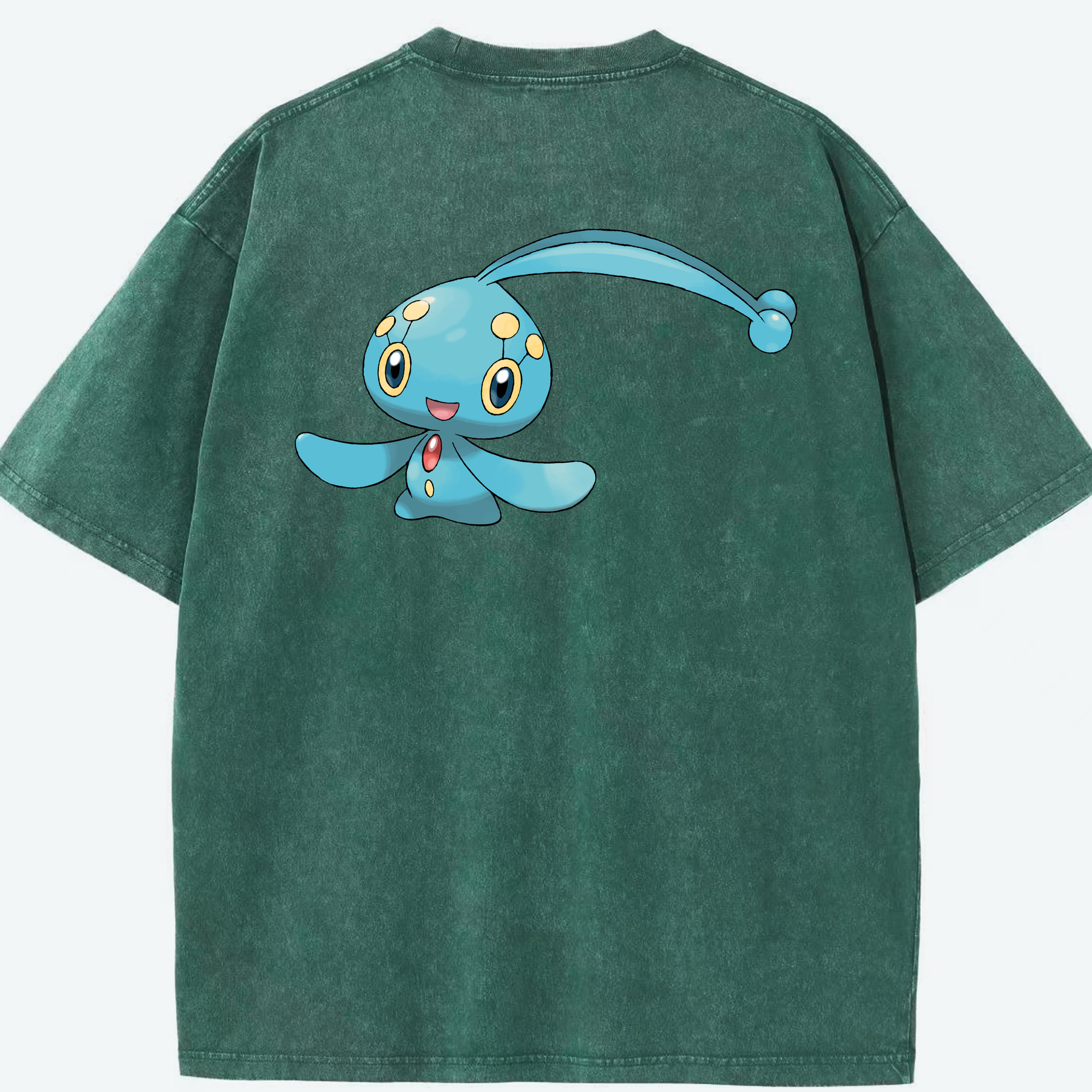 （画像用） ポケットモンスター Pokémon 綿100% ヴィンテージ風 半袖Tシャツ（背面プリント）
